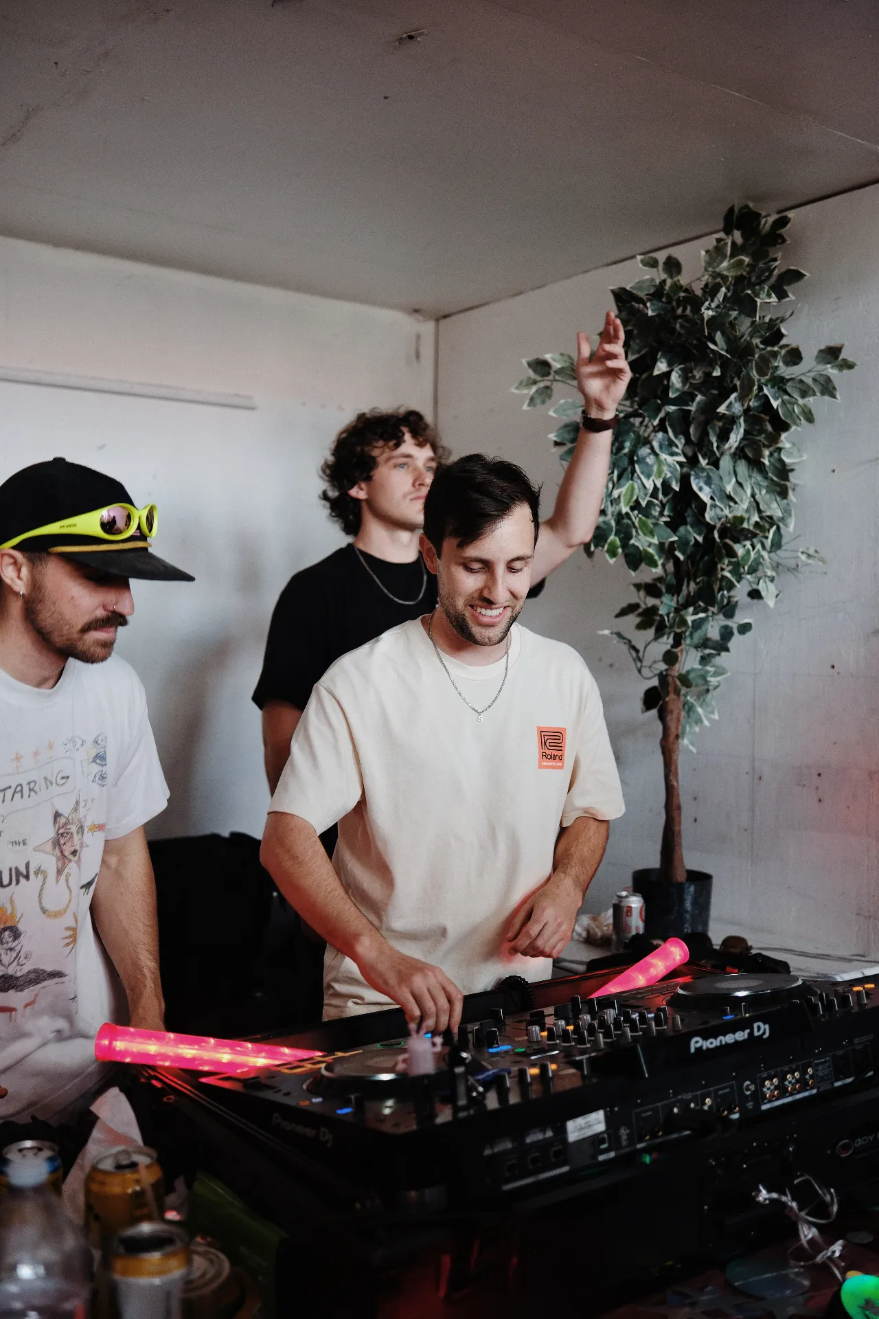 Behind the Decks