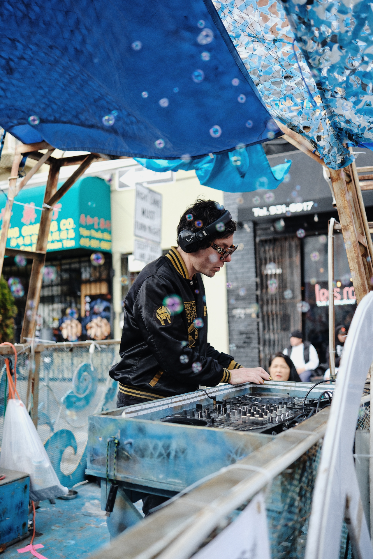 DJ performing at LoveFestSF
